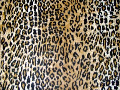 Флисовый плед - "Леопард"